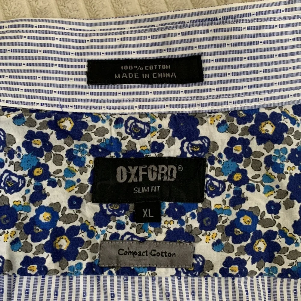 Oxford men’s shirt XL slim fit new - Picture 5 of 6